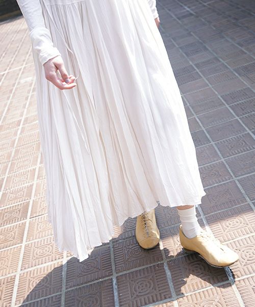 suzuki takayuki スズキタカユキ long skirt[A211-22/nude]