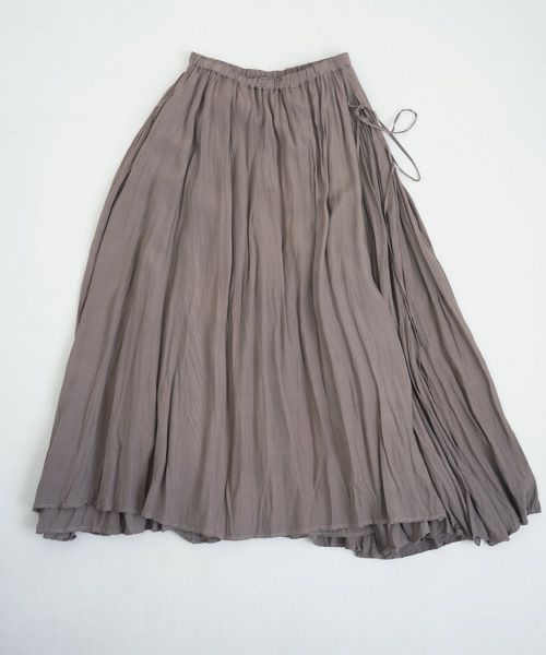 suzuki takayuki.スズキタカユキ.long skirt[A211-22/grey]:i