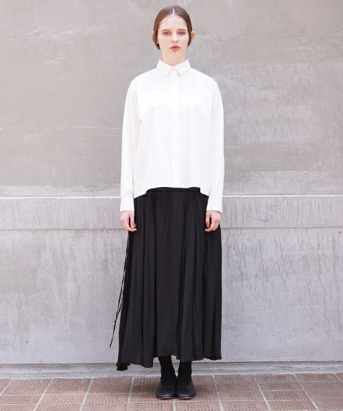 suzuki takayuki.スズキタカユキ.long skirt[A211-22/black]
