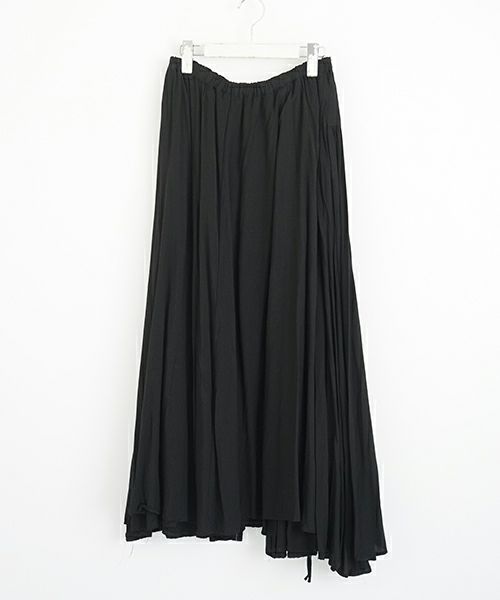 suzuki takayuki.スズキタカユキ.long skirt[A211-22/black]