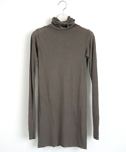 suzuki takayuki.スズキタカユキ.turtle-neck t-shirt[T001-08/nude,ice grey,grey,black]