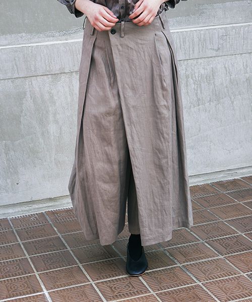 suzuki takayuki.スズキタカユキ.wrapped pantsⅠ[A212-17/grey]