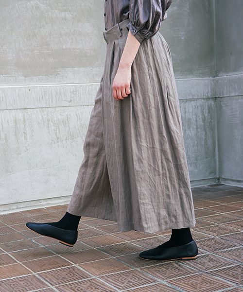 suzuki takayuki スズキタカユキ wrapped pantsⅠ[A212-17/grey]