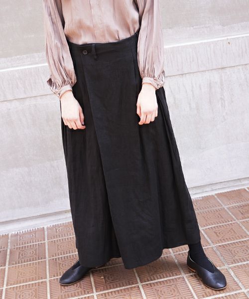 suzuki takayuki.スズキタカユキ.wrapped pantsⅠ[A212-17/black]
