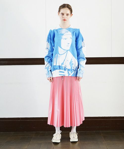 AHCAHCUM.あちゃちゅむ.レオナル3部作スウェット[01-203-0701/blue]