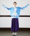 AHCAHCUM.あちゃちゅむ.レオナル3部作スウェット[01-203-0701/blue]
