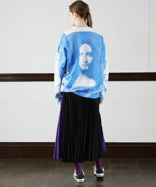 AHCAHCUM.あちゃちゅむ.レオナル3部作スウェット[01-203-0701/blue]