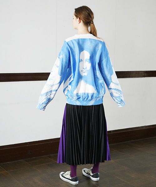 AHCAHCUM.あちゃちゅむ.レオナル3部作スウェット[01-203-0701/blue]