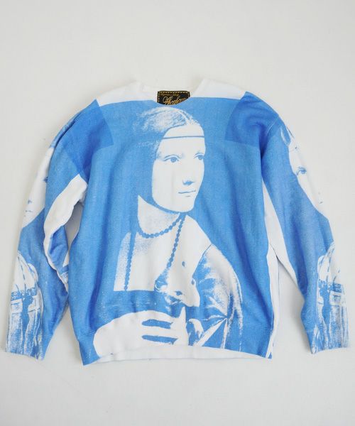 AHCAHCUM.あちゃちゅむ.レオナル3部作スウェット[01-203-0701/blue]