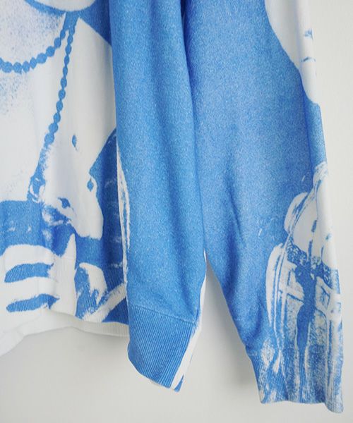 AHCAHCUM.あちゃちゅむ.レオナル3部作スウェット[01-203-0701/blue]