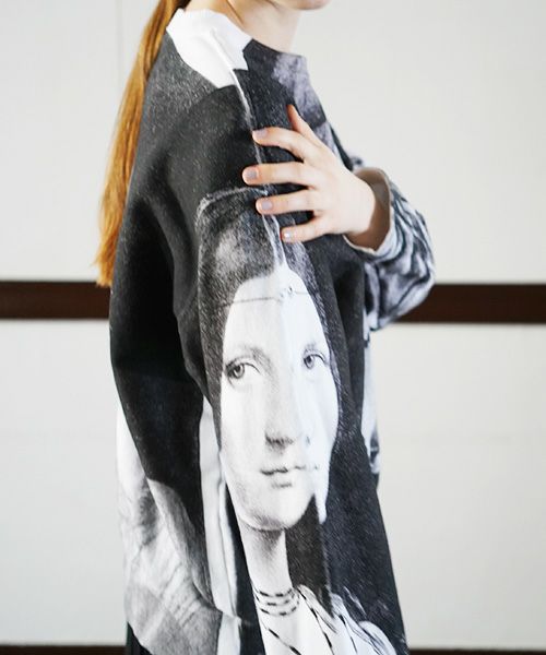 AHCAHCUM.あちゃちゅむ.レオナル3部作スウェット[01-203-0701/black]