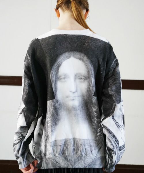 AHCAHCUM.あちゃちゅむ.レオナル3部作スウェット[01-203-0701/black]