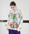 AHCAHCUM.あちゃちゅむ.お花の体スウェット[01-203-0704]