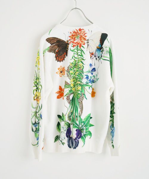 AHCAHCUM.あちゃちゅむ.お花の体スウェット[01-203-0704]