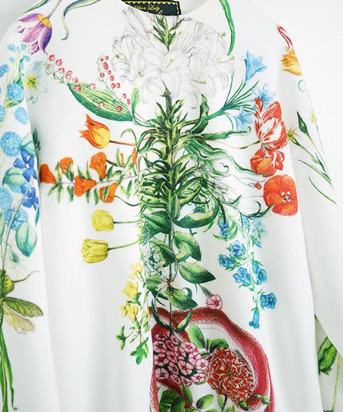 AHCAHCUM.あちゃちゅむ.お花の体スウェット[01-203-0704]