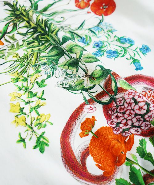 AHCAHCUM.あちゃちゅむ.お花の体スウェット[01-203-0704]