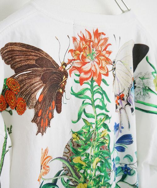 AHCAHCUM.あちゃちゅむ.お花の体Tシャツ[01-203-1501/ｍulti]