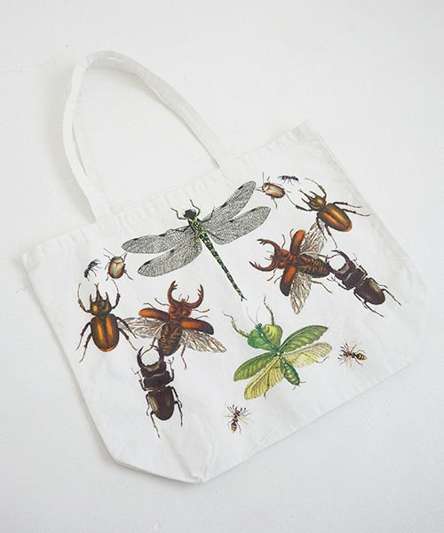 AHCAHCUM.あちゃちゅむ.昆虫図鑑トート[01-203-4502]