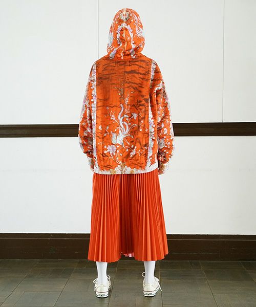 AHCAHCUM.あちゃちゅむ.刺繍pt BIGパーカー[01-203-5110]