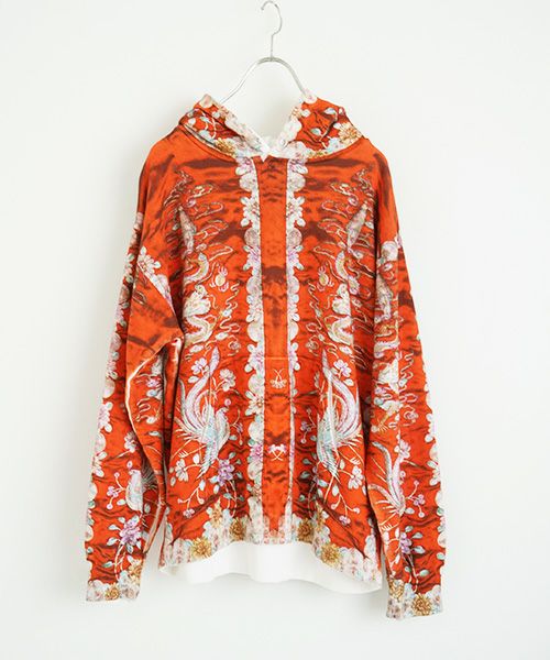 AHCAHCUM.あちゃちゅむ.刺繍pt BIGパーカー[01-203-5110]