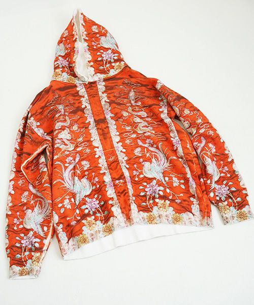 AHCAHCUM.あちゃちゅむ.刺繍pt BIGパーカー[01-203-5110]