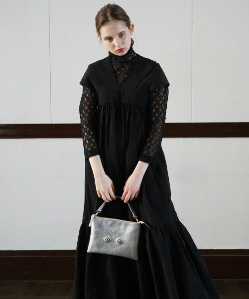 AHCAHCUM.あちゃちゅむ.お目目のバッグ[silver]