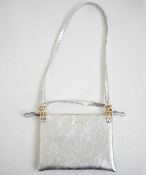 AHCAHCUM あちゃちゅむ お目目のバッグ[silver]