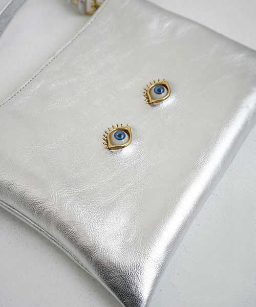 AHCAHCUM.あちゃちゅむ.お目目のバッグ[silver]