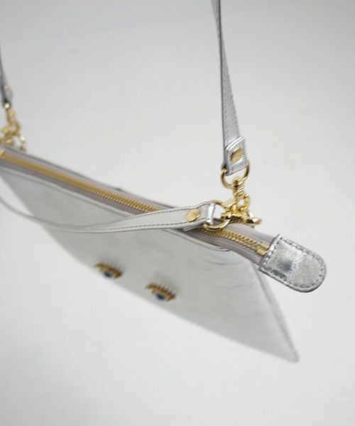 AHCAHCUM.あちゃちゅむ.お目目のバッグ[silver]