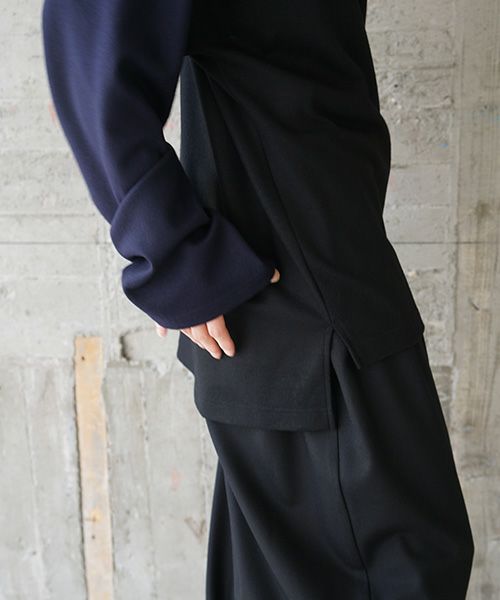 VU.ヴウ.highneck knit vu-s02-k04[BLACK MIX]