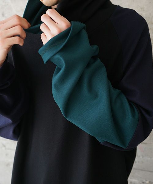 VU.ヴウ.highneck knit vu-s02-k04[BLACK MIX]