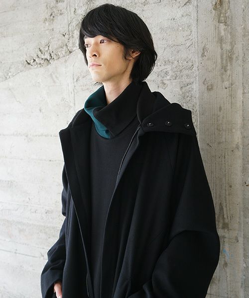 VU.ヴウ.highneck knit vu-s02-k04[BLACK MIX]