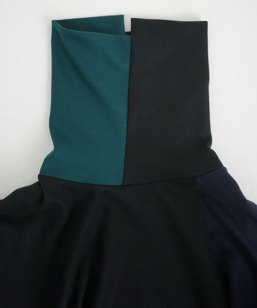 VU.ヴウ.highneck knit vu-s02-k04[BLACK MIX]