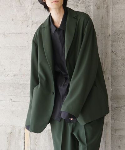 YANTORWash Wool Fall Jacket[Y194JK05/GREEN]YANTOR 最新コレクション 