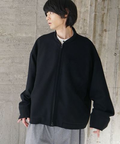 VU.ヴウ.stand collar bluson vu-s20-b11[BLACK]
