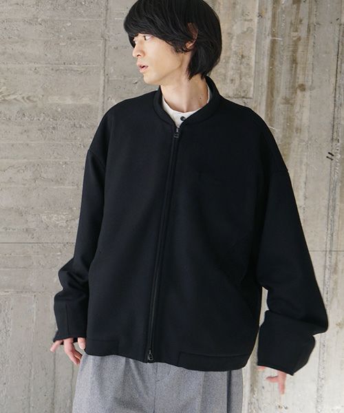 VU.ヴウ.stand collar bluson vu-s20-b11[BLACK]