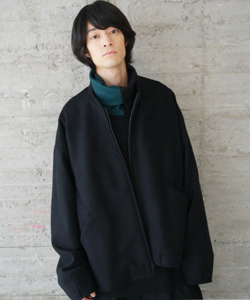 VU.ヴウ.stand collar bluson vu-s20-b11[BLACK]