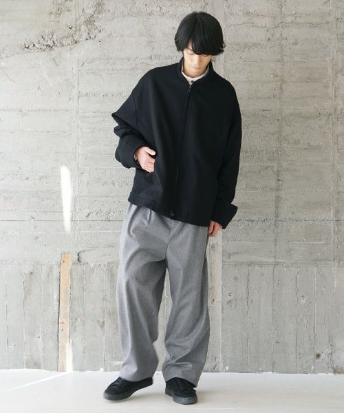 VU.ヴウ.stand collar bluson vu-s20-b11[BLACK]