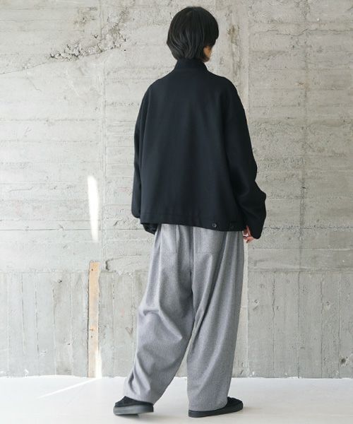 VU.ヴウ.stand collar bluson vu-s20-b11[BLACK]