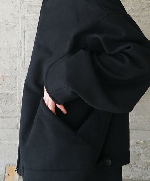 VU.ヴウ.stand collar bluson vu-s20-b11[BLACK]