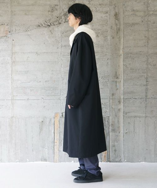 VU.ヴウ.wide coat vu-s20-c12[BLACK]