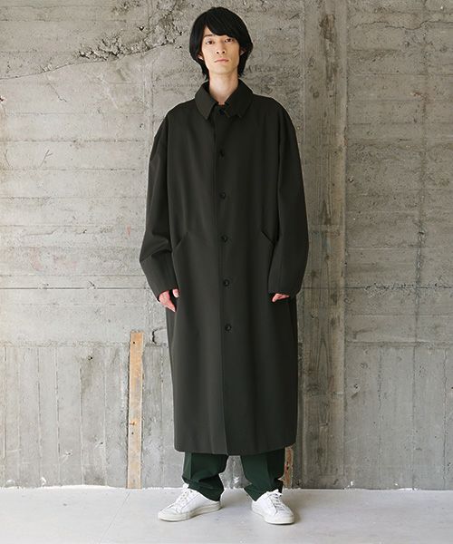 VU.ヴウ.wide coat vu-s20-c12[KHAKI]