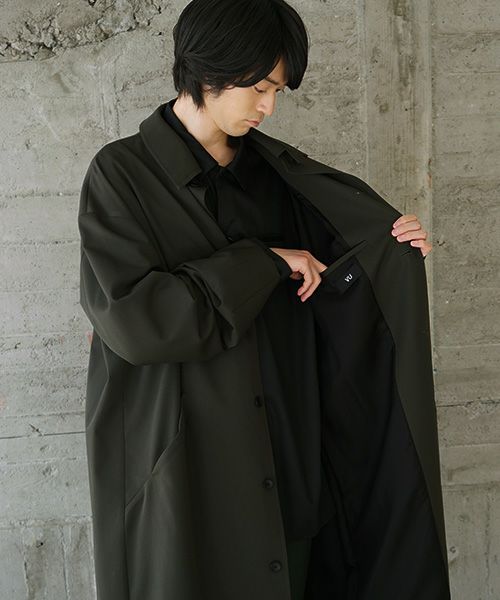 VU.ヴウ.wide coat vu-s20-c12[KHAKI]