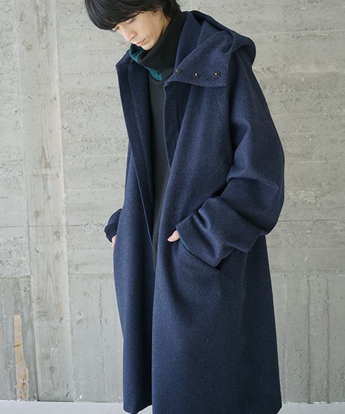 VU.ヴウ.hood coat vu-s20-c13[BLUE]