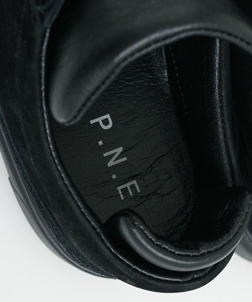 P.N.E.shoes　PNE-E-01 / BLACK