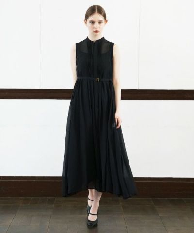 suzuki takayukiスズキタカユキslip-on dress[T001-04/black] | Palm