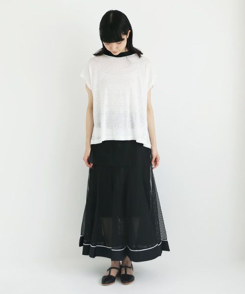 SWANLAKE.ドルマンTシャツ [CT-1256/white]