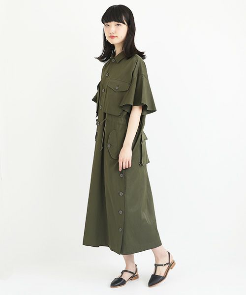 VALLAN ワンピース Dual Cutout Sculpted Rib Knit Dress – VALLAN