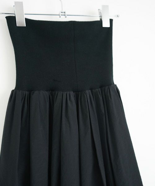 ohta オオタ.black lib reversible skirt [sk-11B]