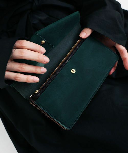 ohta オオタ.blue green long letter [ac-12G3]